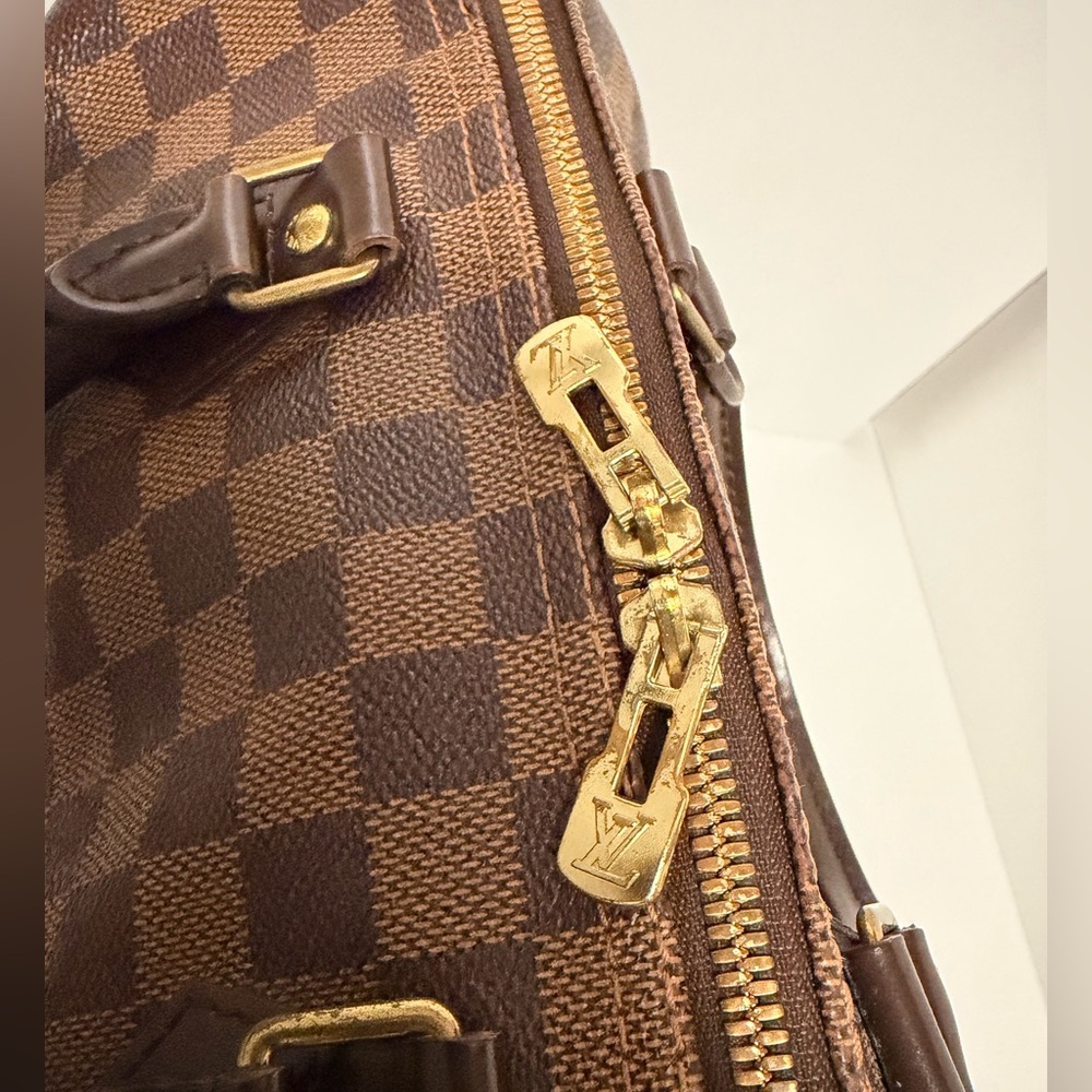✨ Authentic Louis Vuitton Speedy 30 Bandoulière – Damier Ebene ✨ - Picture 7 of 15